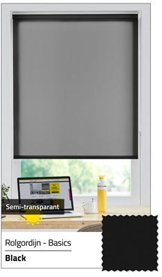 Stor Perde Siyah TSP02