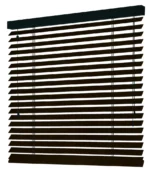 Ahşap Jaluzi Perde 50mm Siyah W517 - Görsel 2